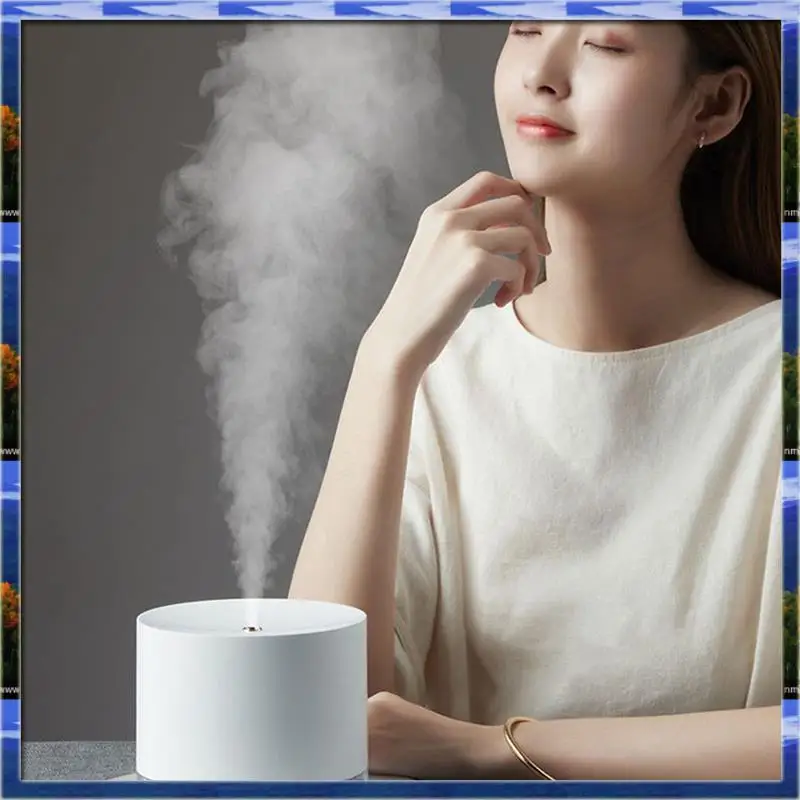AS59 -Portable Electric Humidifiers Diffuser USB Rechargeable Cool Mist Maker Night Lamp For Home
