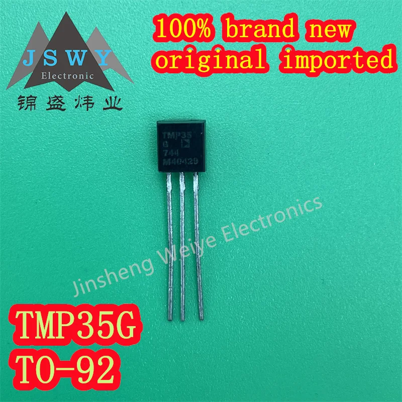 2 pieces TMP35GT9Z TO-92 TMP35G TMP35 100% brand new imported voltage output temperature sensor IC free shipping