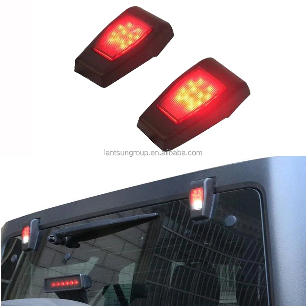 

SXMA J381 Rear Hinge Lamp High Additional Light Tailgate LED 3RD Brake Rear Light For Jeep Wrangler JK 2007-2017