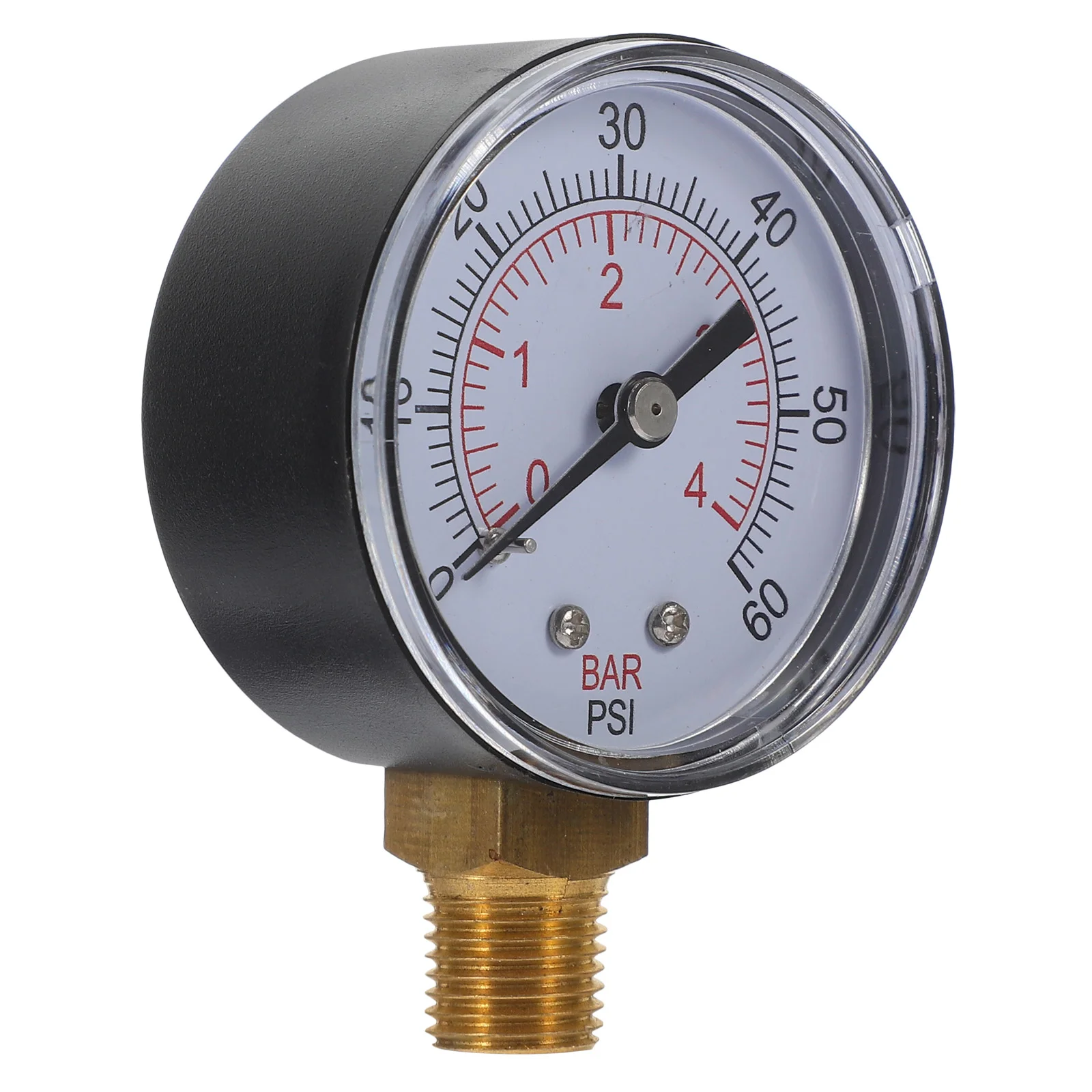 

1 Set of Water Pressure Gauge Professional Water Pressure Test Gauge for Swimming Pool pool pressure gauge