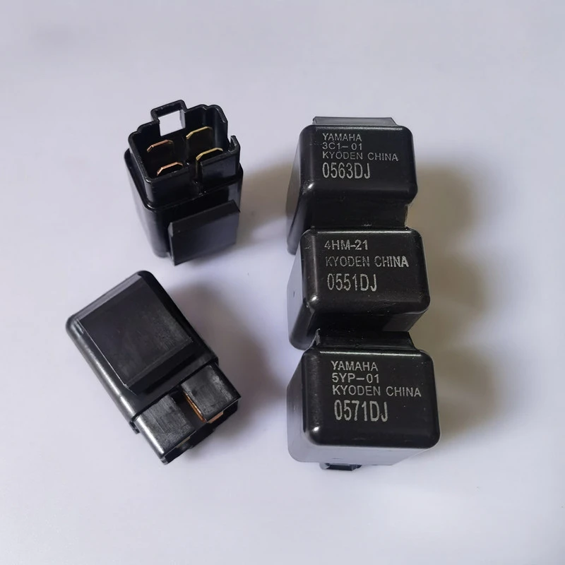 

（Brand-new）1pcs/lot 100% original genuine relay:3C1-01 4HM-21 5YP-01 12V 4pins Automobile motorcycle relay