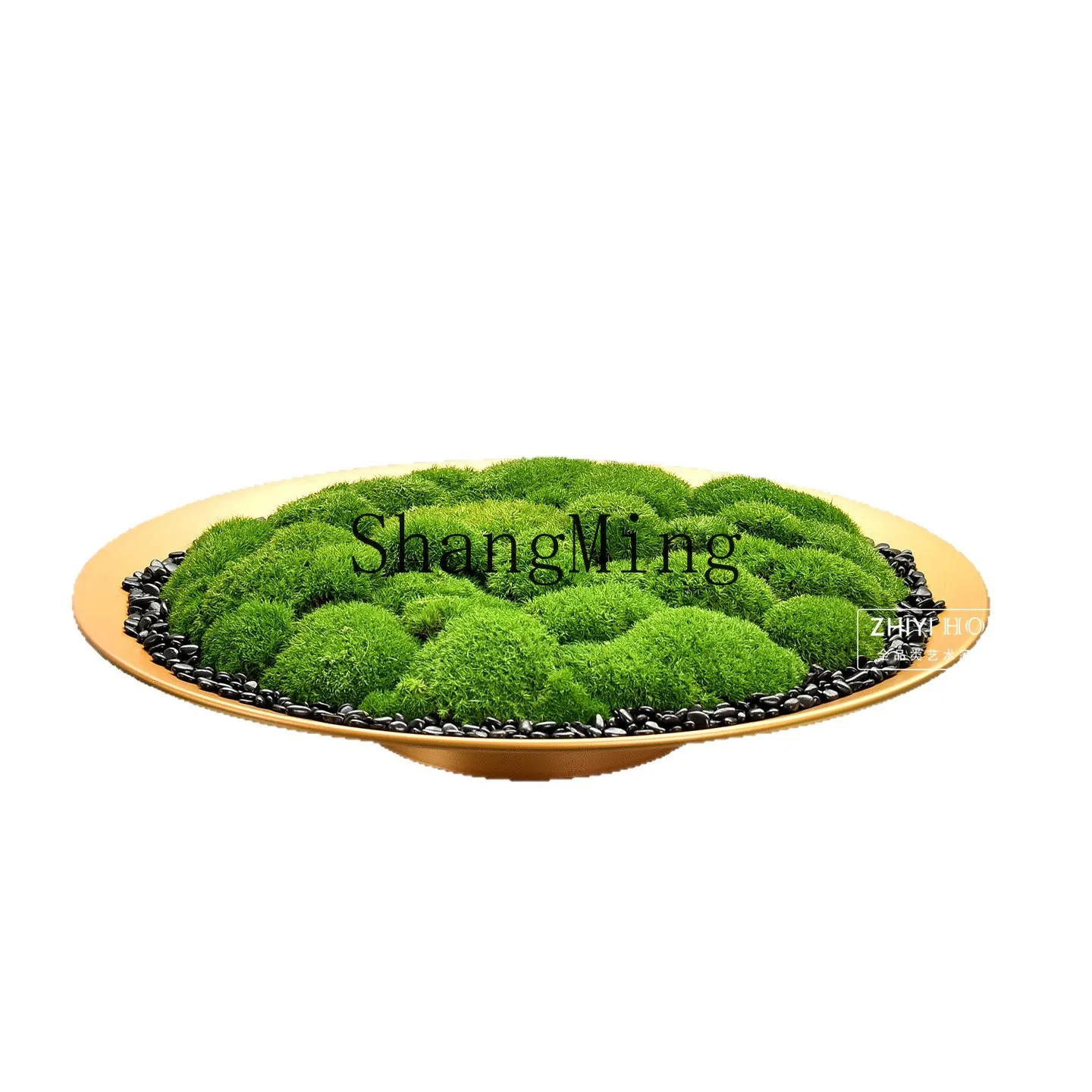

DSA moss bonsai home decoration ornament model room hotel villa tea room desktop green plant decoration