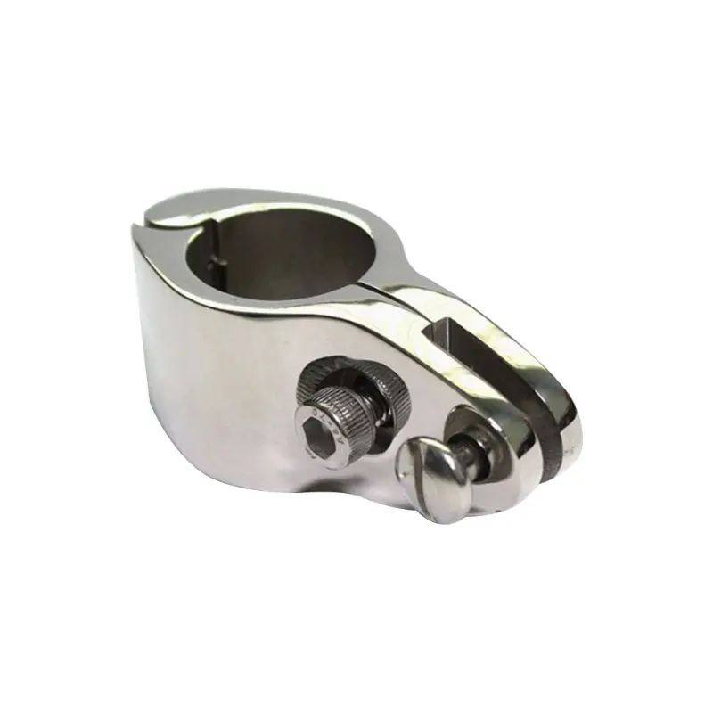 Bimini Top Jaw Slide Stainless Jaw Slide Hinged Mount 20/22/25/30/32mm Hinged Top Hardware Fitting for Marine Boat Yacht