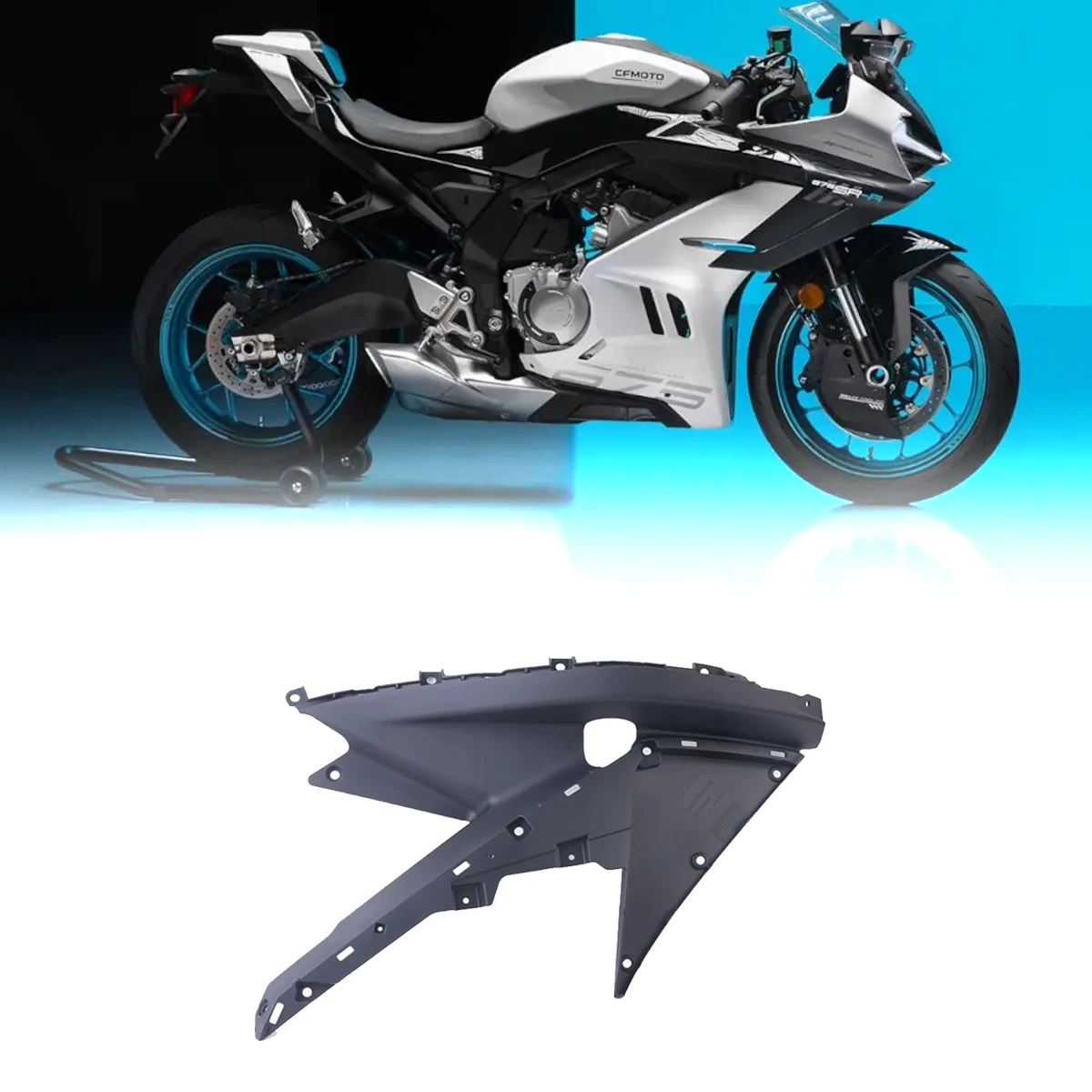 FOR CFMOTO 675SR 675SRR CF650-10 Original Accessories Radiator Left and Right Decorative Plate Inner Plate Original Accessories