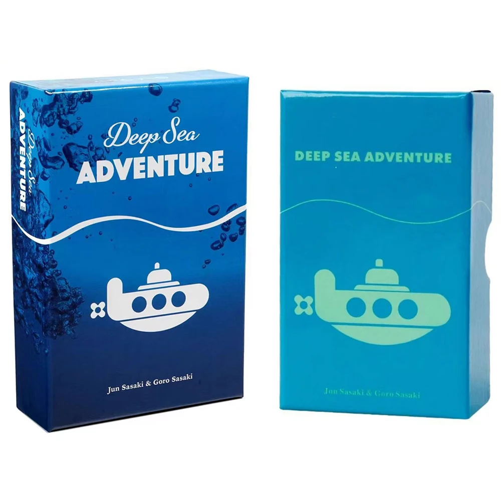 

Карточная игра для семейного сбора глибоководных приключений, веселая карточная игра, настольные игры для вечеринок