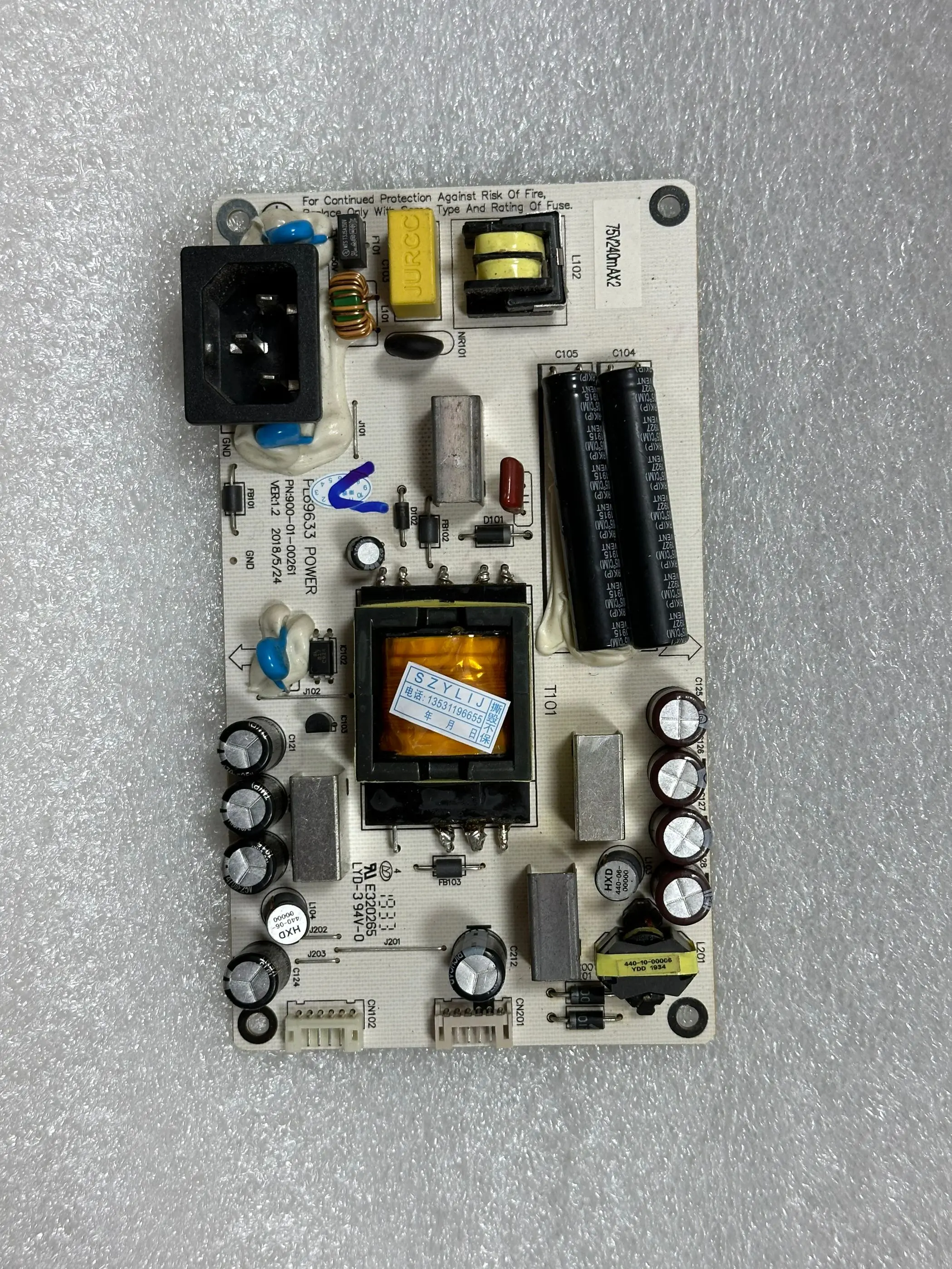 Original N90 M3258A power board PL69633 PN:900-01-00241 900-01-00261