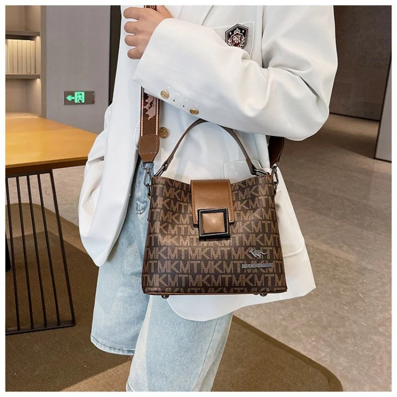 

Роскошная женская сумка через плечо из кожи премиум-класса с парижским стилем и повседневным винтажным элегантным дизайном ​