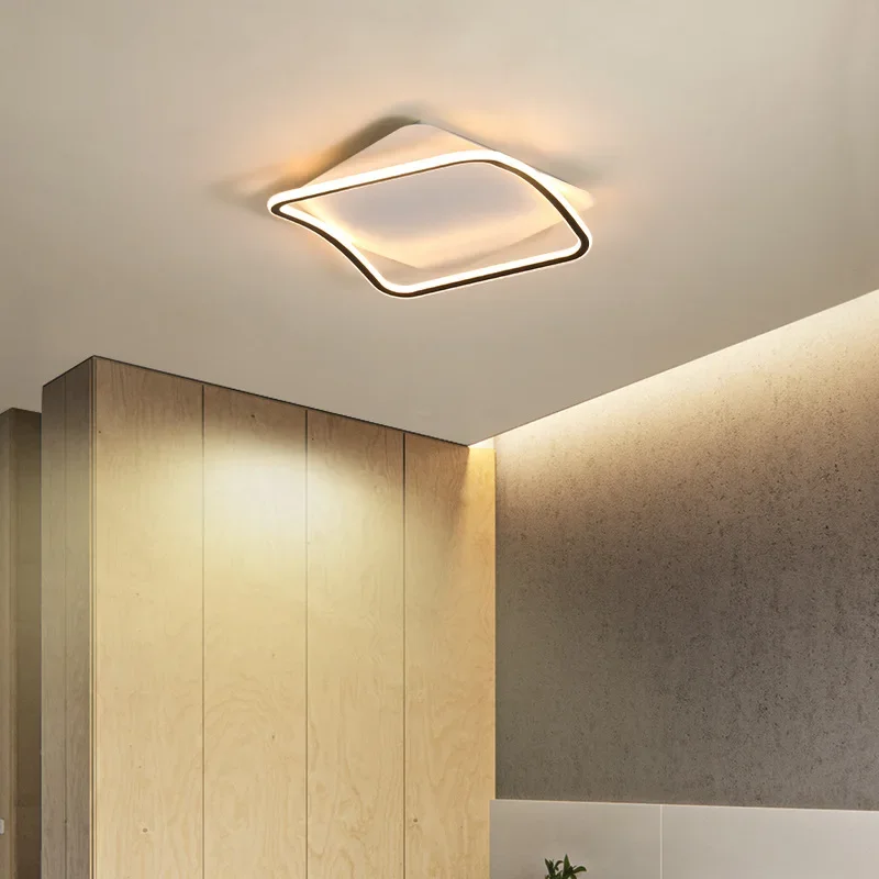 Moderna lampada da soffitto a LED per soggiorno sala da pranzo camera da letto studio ristorante guardaroba sala decorazioni per la casa apparecchio di illuminazione per interni lucentezza