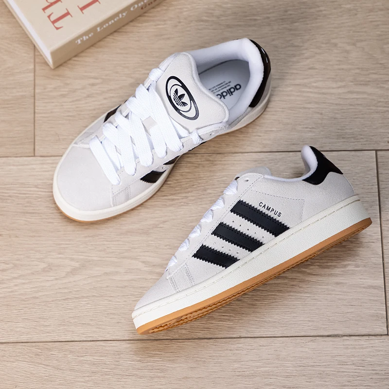 

Adidas (Adidas) Trefoil Women's Sneakers Campus Trendy Sneakers Wear-Resistant Lightweight Low-Top Casual Shoes Gy0042