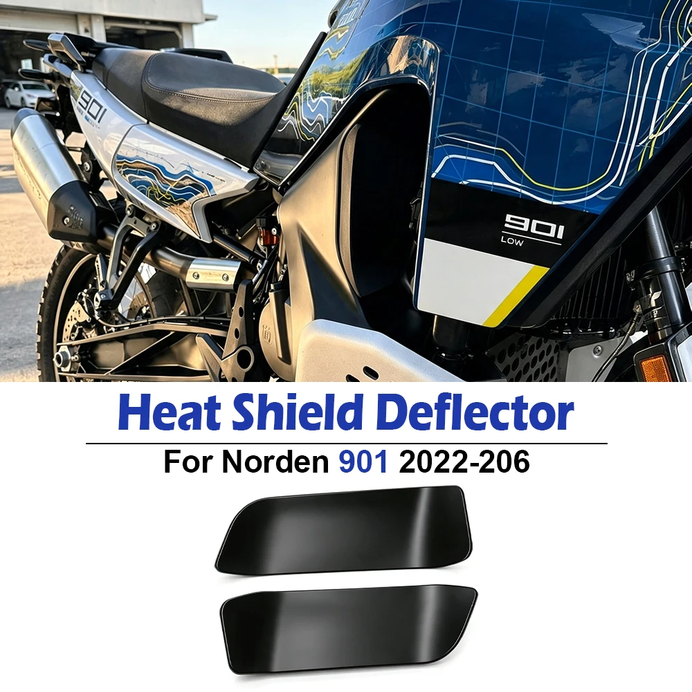 For Husqvarna Norden 901 Norden901 2022 2023 2024 2025 2026 Motorcycle Heat shield Deflector Radiator Deflector Air Deflector