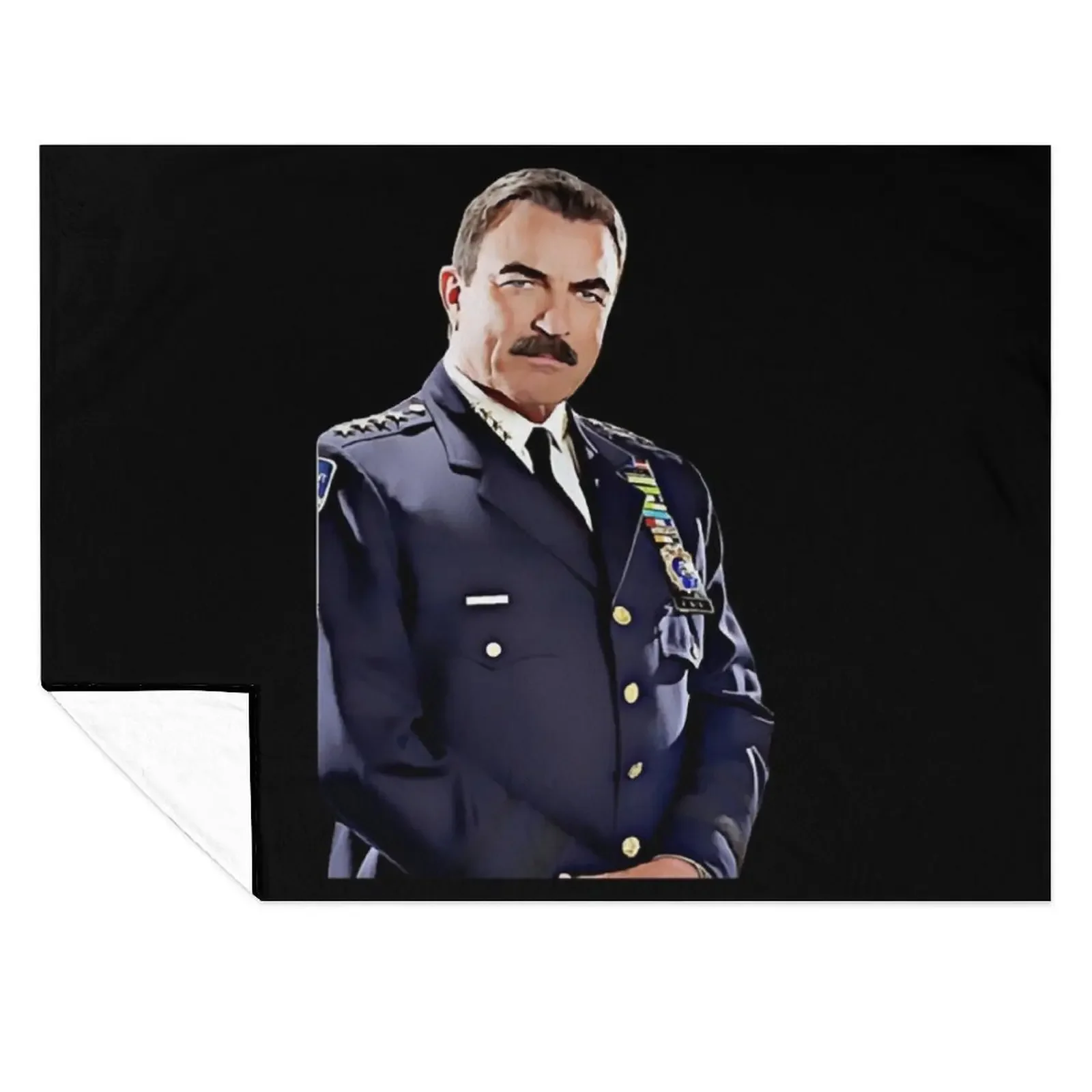 

Frank Reagan art tv police series show Throw Blanket Picnic halloween Hair Sofa Blankets
