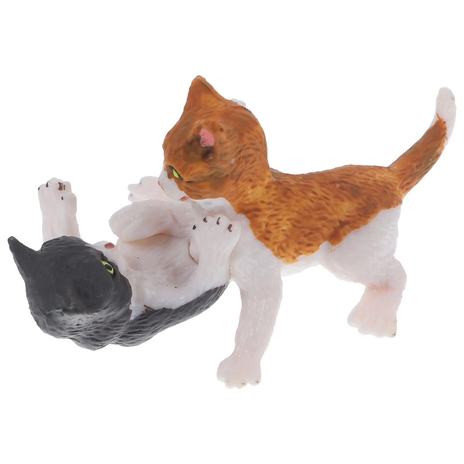 Cat Model Mini Kitten Decor Party Decorations Outdoor Toys for Kids Ornament Ornaments Figurine