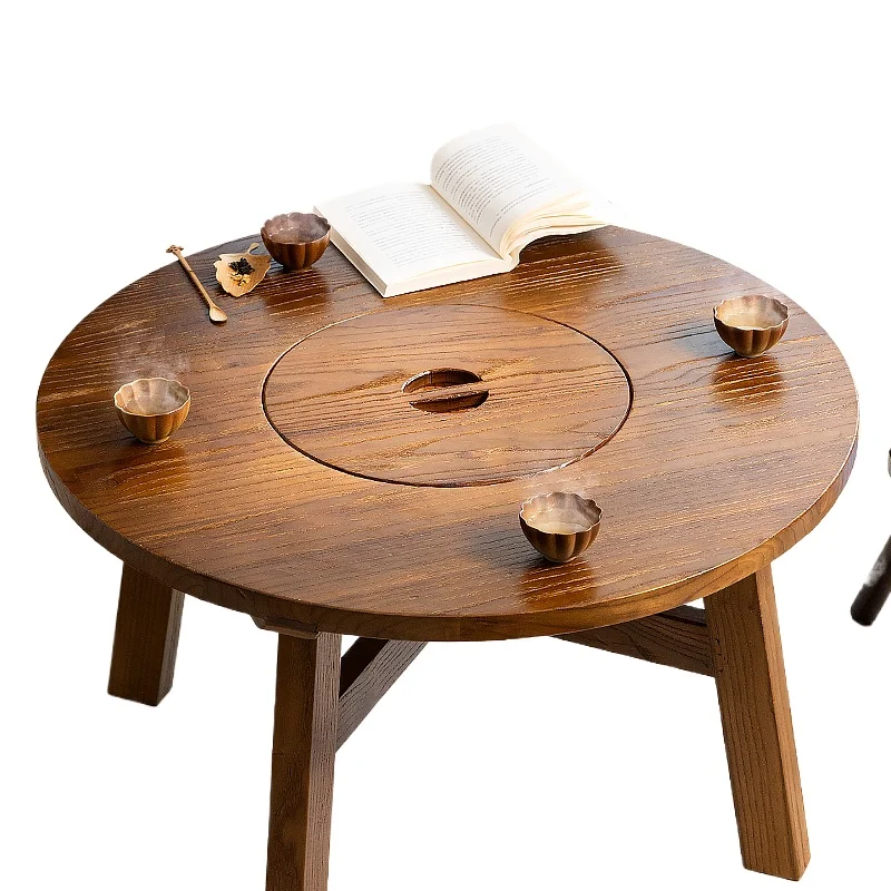 

Grill set utensils, full enclosure barbecue table, carbon stove wood table