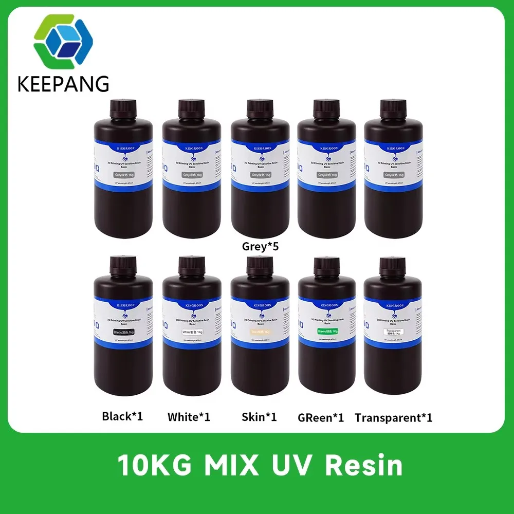 Fexa 10KG Resina 3D para Impresoras LCD: Evaluación Profesional y Uso Práctico en Joyería y Modelado DIY