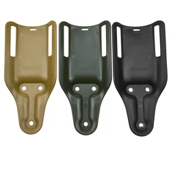 Tactical Belt Gun Holster Paddle Adpater Low Ride Universal Waist Belt Loop Pistol Case Adapter with QLS 19 22 Quick Release Kit