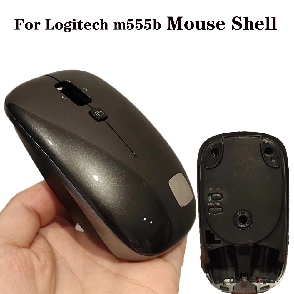 

Replacement Mouse Shell for Logitech m555b Bluetooth-Compatible Mouse Shell Outer Cover Detachable Top and Bottom Case Parts