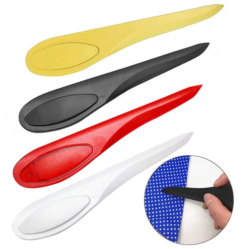 4 قطعة أدوات خياطة التجعيد البلاستيك اللحف علامة الخياطة أداة ضغط نقطة موالف التماس كريسر لتقوم بها بنفسك أدوات اكسسوارات الخياطة