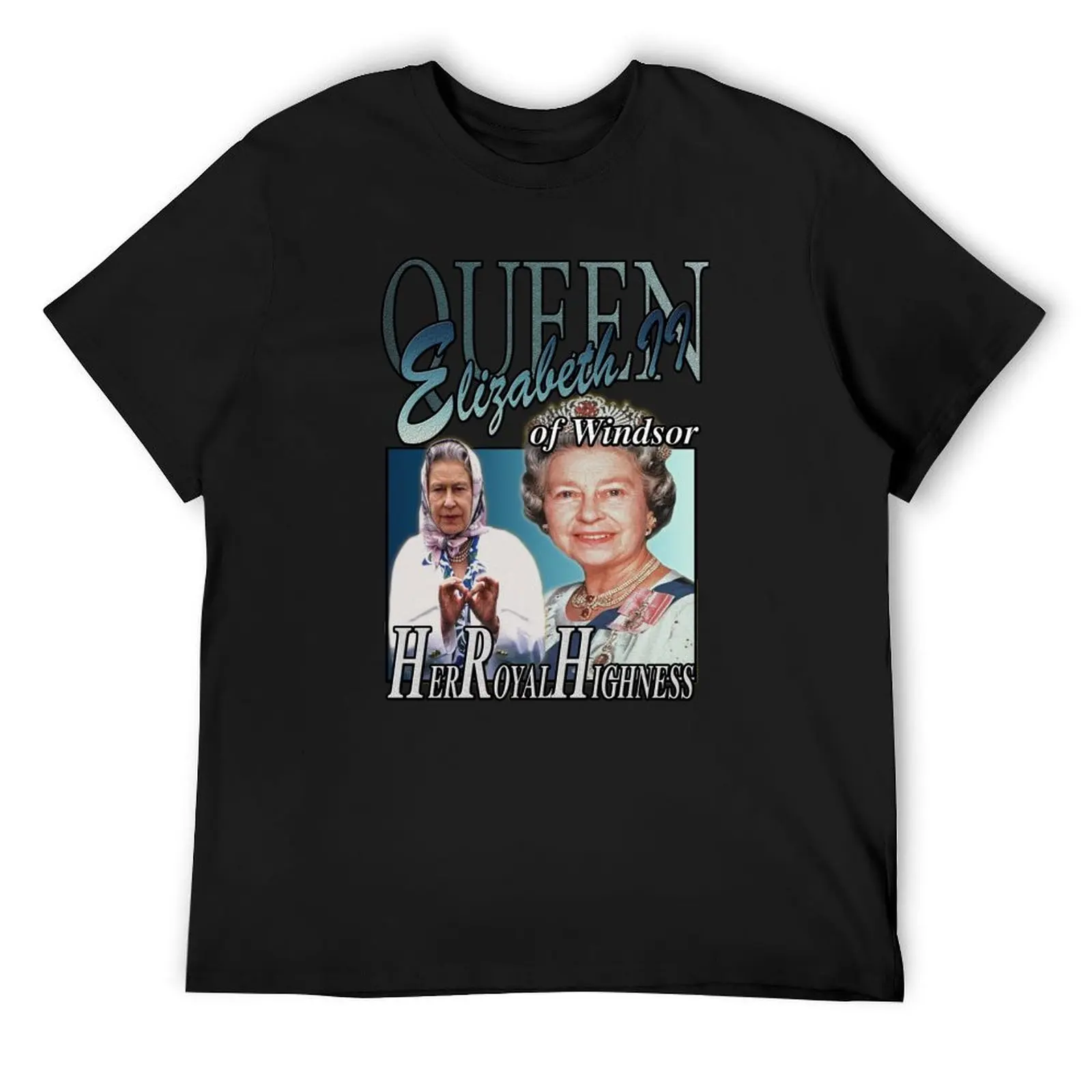 

HRH QUEEN ELIZABETH II VINTAGE T-SHIRT T-Shirt
