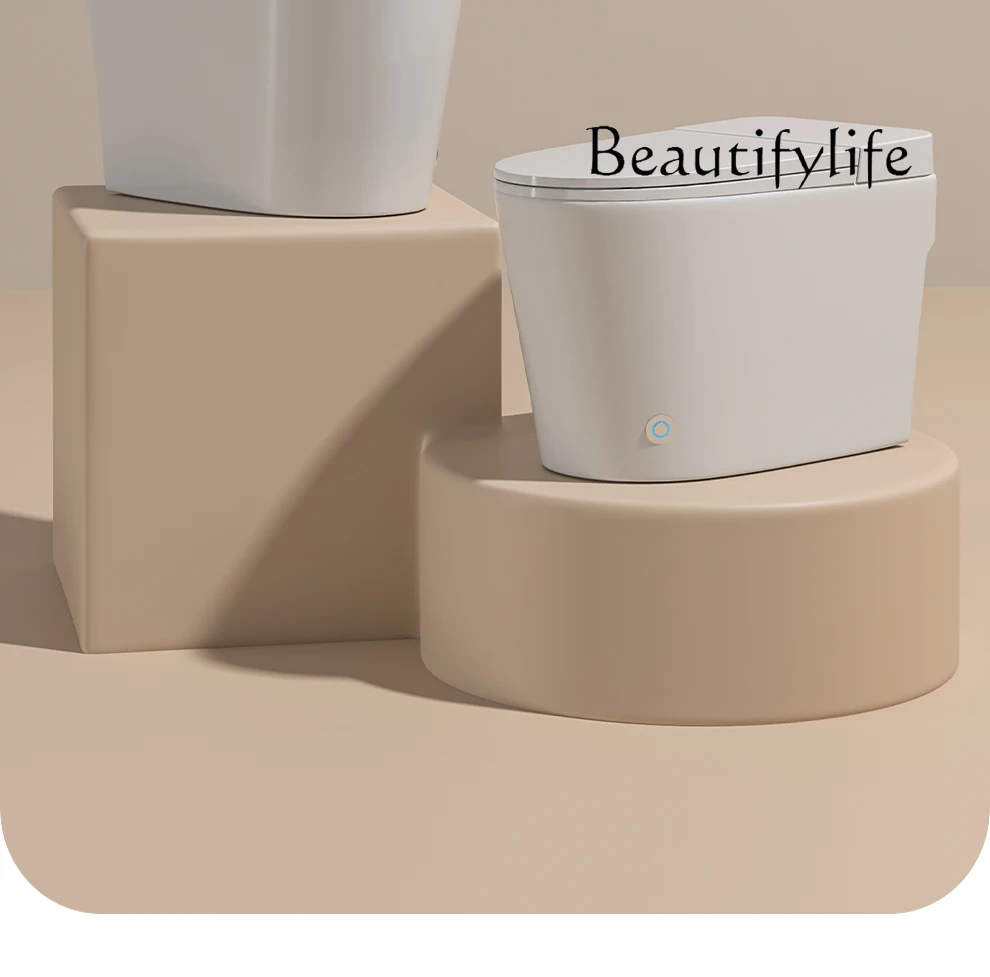 

Color household toilet without tank siphon small apartment pulse non-smart seat without water pressure limit