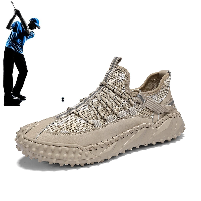 

Spring Men's Golf Shoes, Outdoor Versatile and Comfortable Jogging Shoes, Men's Outdoor Casual Walking Shoes, Sizes 39-44