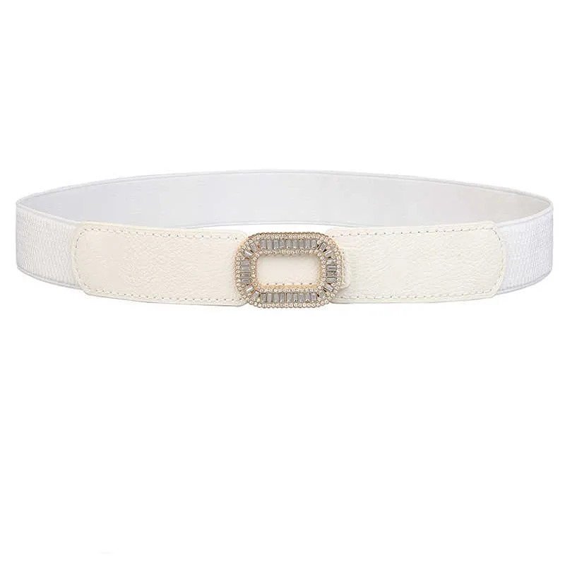 جديد مطاطا رقيقة حزام الديكور يقترن مع تنورة اللباس Cummerbunds أزياء بسيطة ضيقة حزام تنورة تنوعا