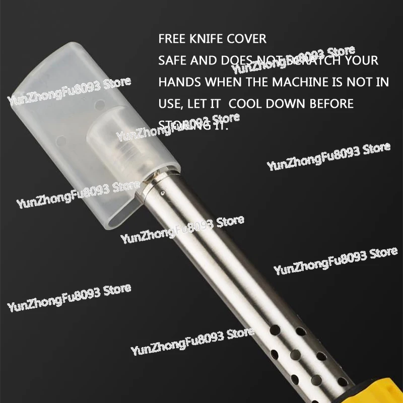 Foam cutting knife, fabric cutting hot cutting knife, pearl sponge plastic KT board hot melt knife