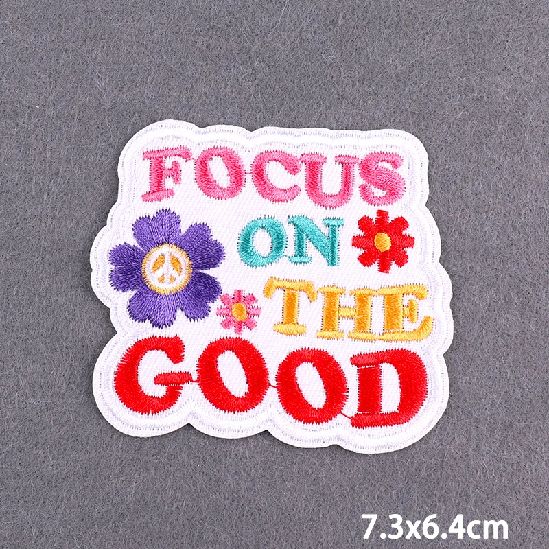 Rosa Herz Niedliche Stickerei-Aufnäher für Hüte/T-Shirts/Jeans Mädchen Kinder Aufbügelbare Aufnäher für Kleidung Mut Liebe Bügelbare Aufnäher DIY – Detail 26
