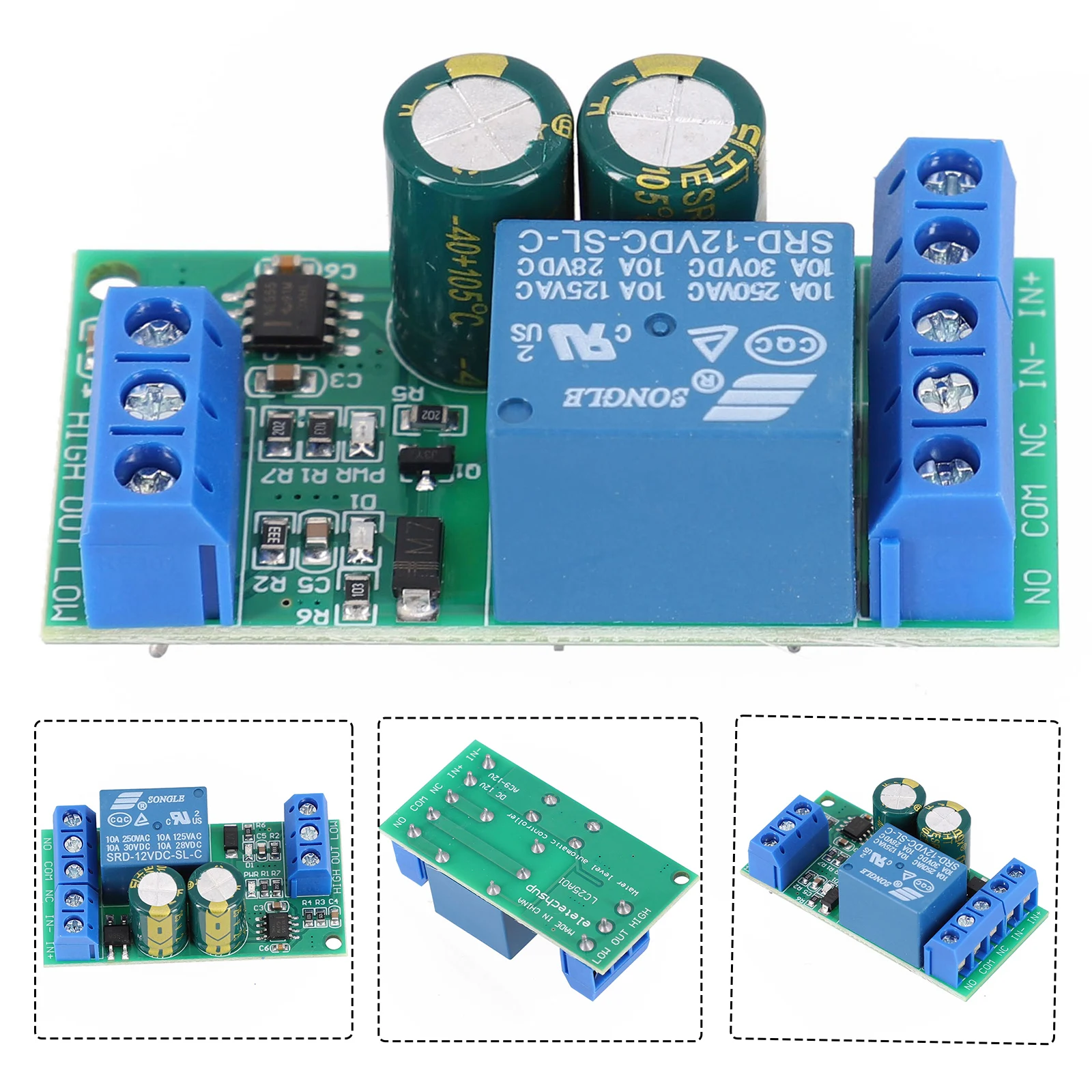 

Automatic Level Controller 54mm X 27mm X 19mm Water Level Controller 10MA/40MA AC 9V DC 12V DC 12V AC 9V For Aquarium Fish Tank