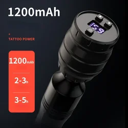 Tattoo Machine USB Power Motor Mobile Wireless Power Supply Rechargeable 1200mAh Tattoo Battery Portable Mini RCA DC Adapter
