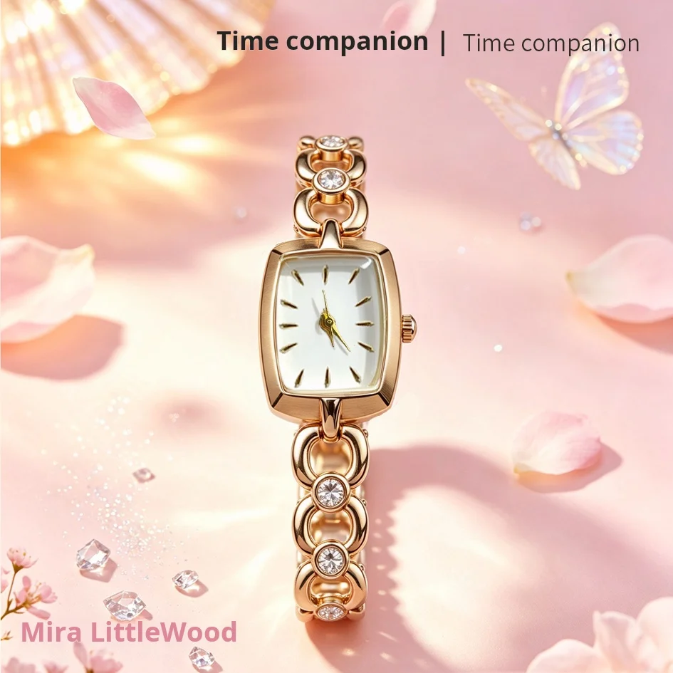 Reloj de Pulsera para Mujer, Diseño Exclusivo, Resistente al Agua, Simple y Elegante, Relojes de Cuarzo, Tendencia de Moda Popular y en Oferta