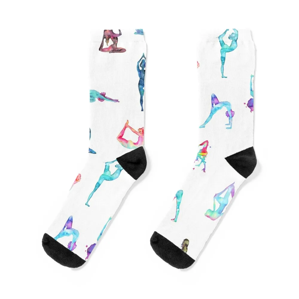 Yoga Pattern Socks