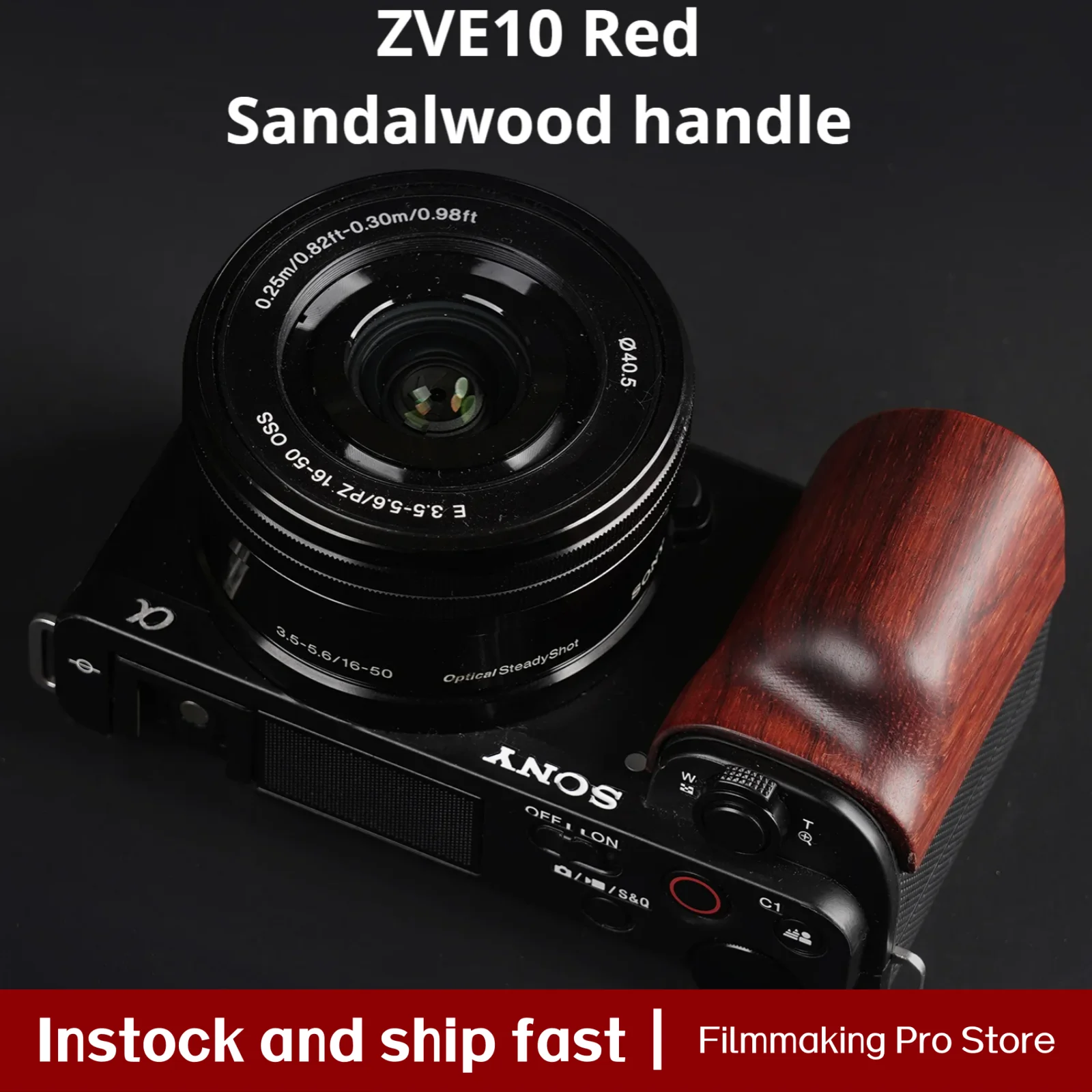 Camera Handle Wood …