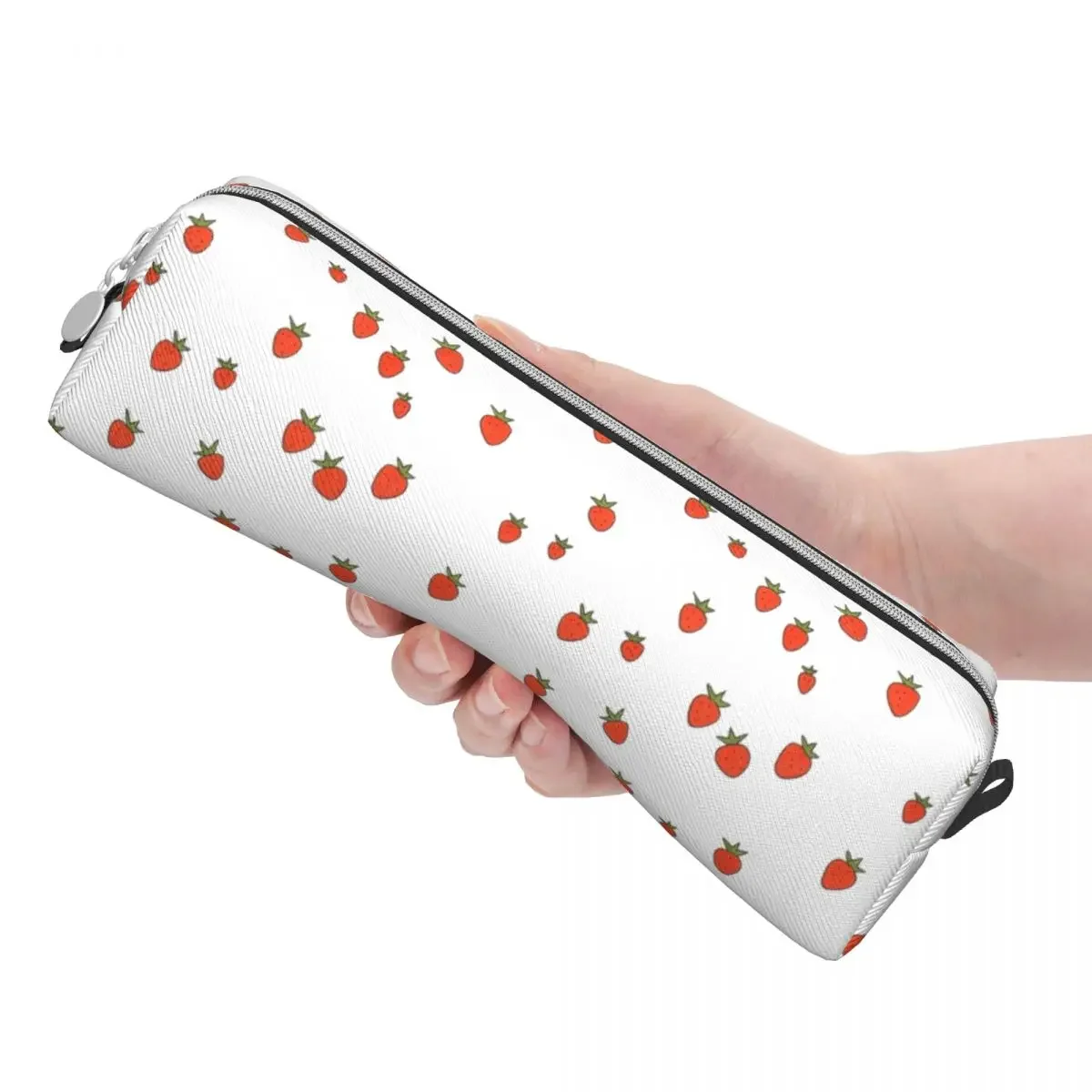 Cute Strawberry Field Pencil Case  Pouch Pen for Girl Boy Big Capacity  Bags School Supplies Gift Stationery