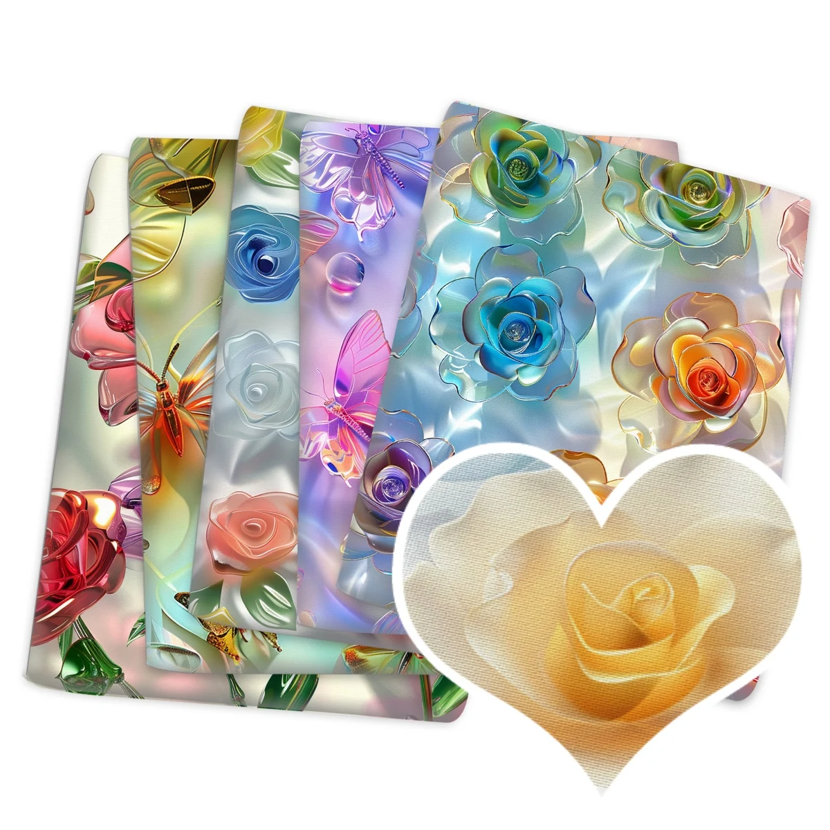 

Кристаллическая цветочная лоскутная ткань с плоским принтом можно выбрать шитье женской одежды, скатерти «сделай сам», сумки и домашний текстиль