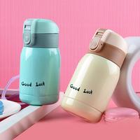 200ML Cartoon Thermos Cup Bottle Stainless Steel Vacuum Flasks Thermo Cup Coffee Tea Travel Thermocup