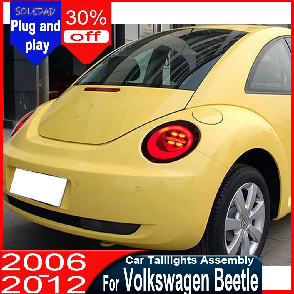 Car LED Taillight  For Volkswagen Beetle Coupe 2006-2012 LED Tail Light Rear Running Light Brake Lamp Dynamic Turn Signal