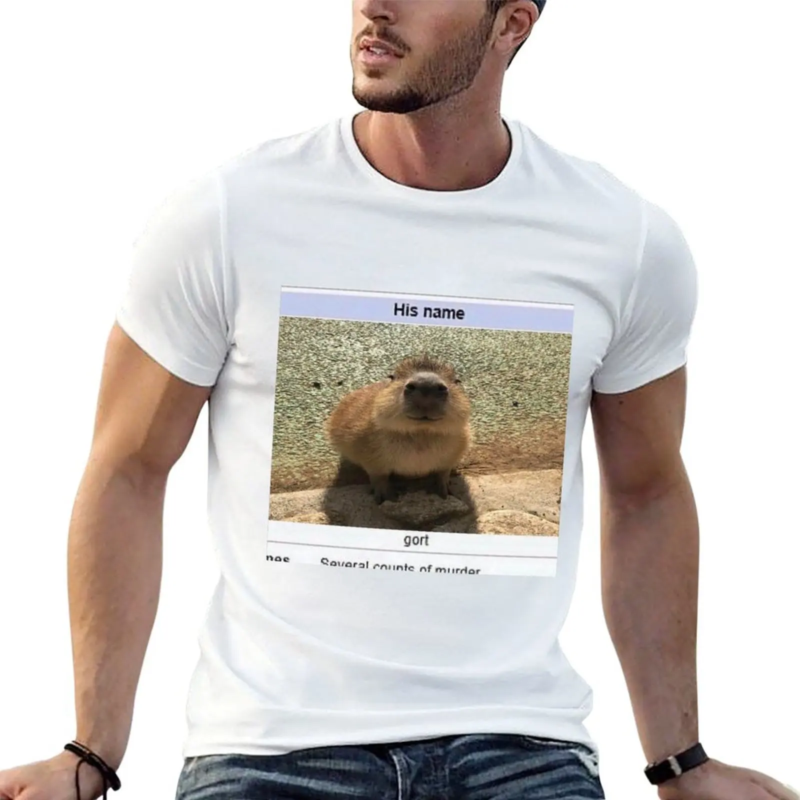 

Gort T-Shirt t shirts for man cotton funny cotton t shirts high quality t shirt man plain T-shirt