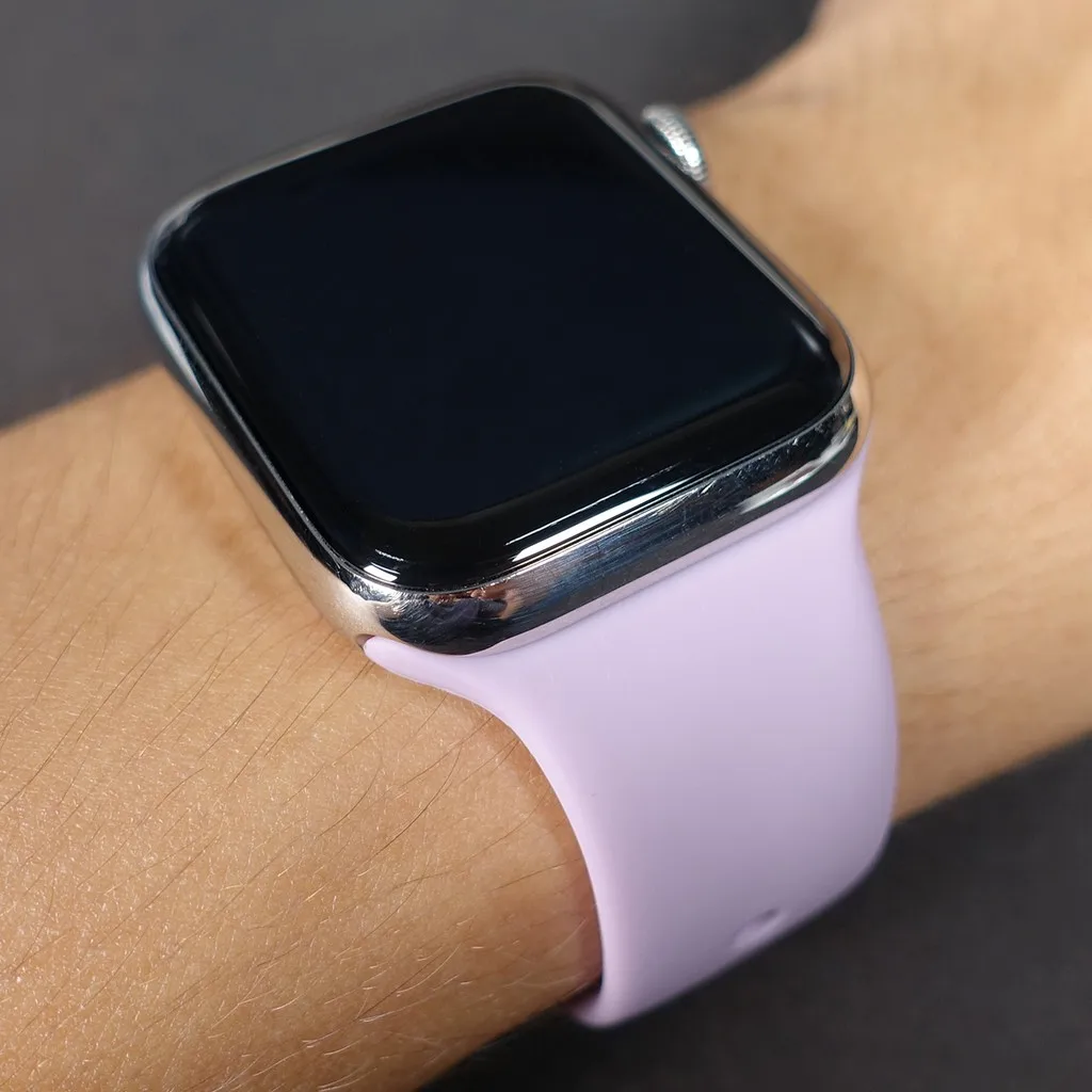 Silikonarmband für Apple Watch, 46 mm, 44 mm, 45 mm, 49 mm, 42 mm, 40 mm, 41 mm, Sportarmband, iWatch Series 12, 11, 10, SE, 9, 8, Ultra, 4, 3, 2. – Detail 8