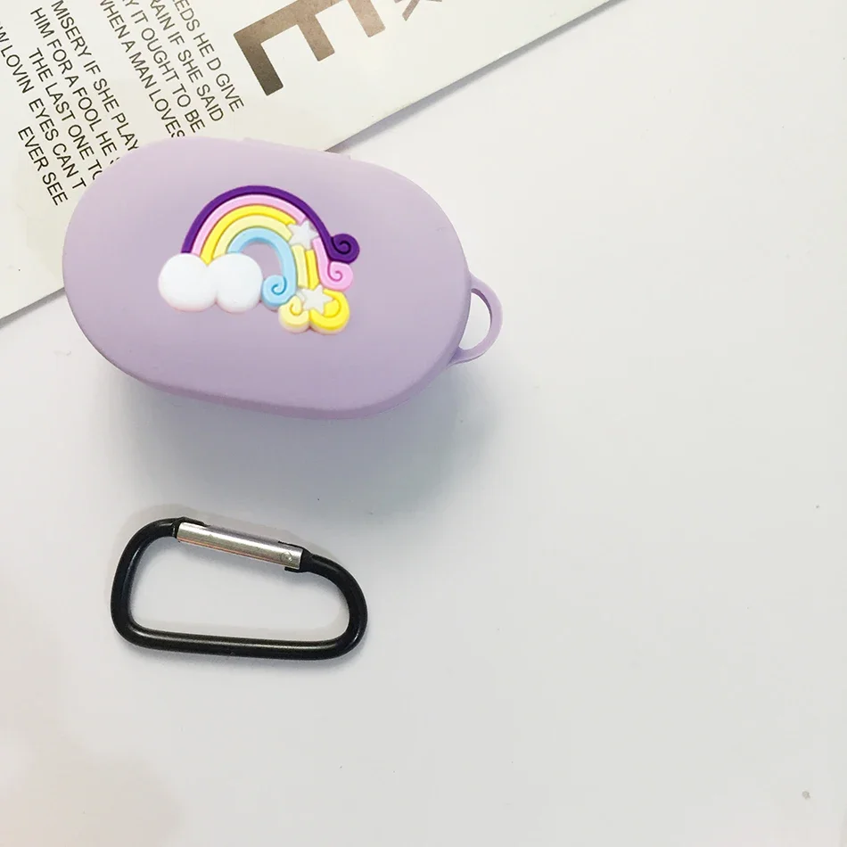 ل شاومي Redmi airdot حافظة لطيف القط الأفوكادو/زهرة مع المفاتيح سيليكون سماعة غطاء ل Redmi airdot airdot S غطاء