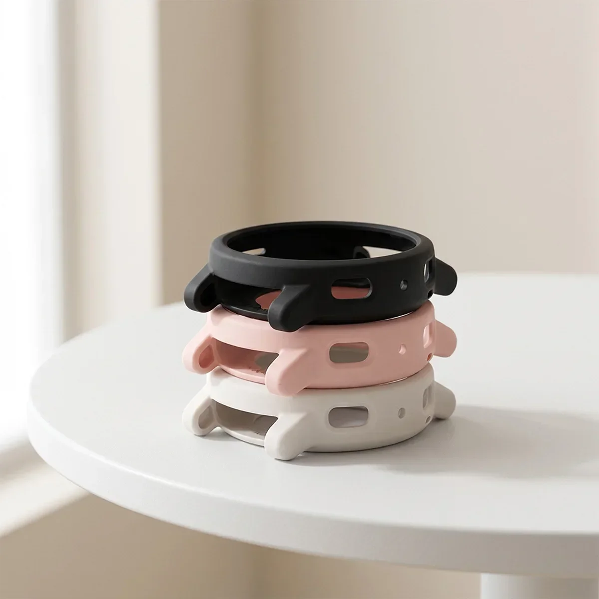 Silikon-Schutzhülle für Amazfit Active Max Smartwatch, Ersatzzubehör, Rahmenhülle, Displayschutz – Detail 2