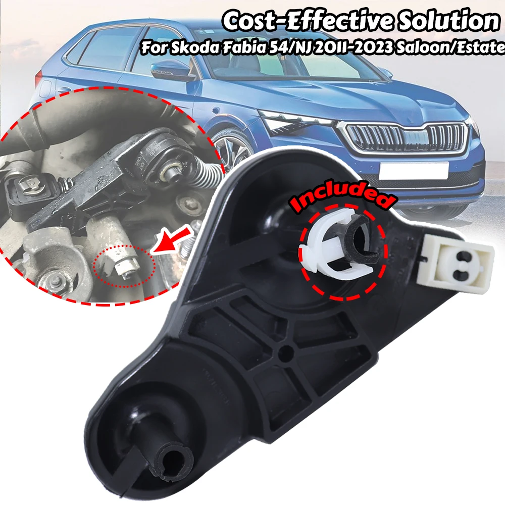 Relay Lever & Retaining Clip Gearstick Shifter Linkage End Repair MT Shifting Issue Fix Selector Bracket For Skoda Fabia 54/NJ