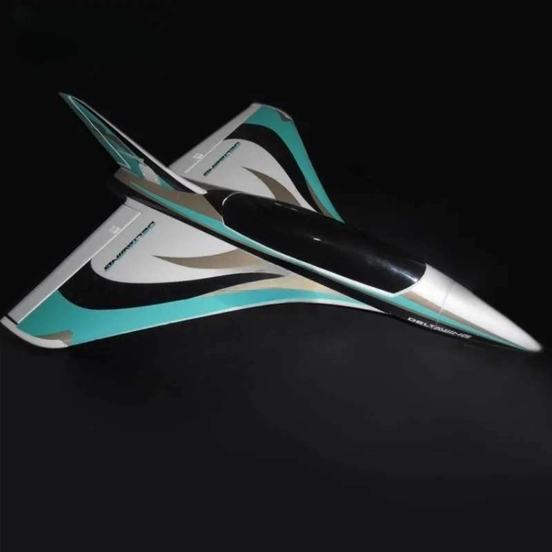 High-Speed Electric Fixed-Wing RC Airplane Black Bird 50mm Inlet High-Performance Triangular Wing Remote Control Model Aircraft