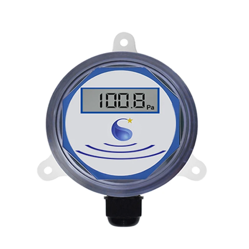 

Differential Pressure Transducer Differential Pressure Sensor Differential Pressure Transmitter 4-20mA HVAC Air Flow Sensor