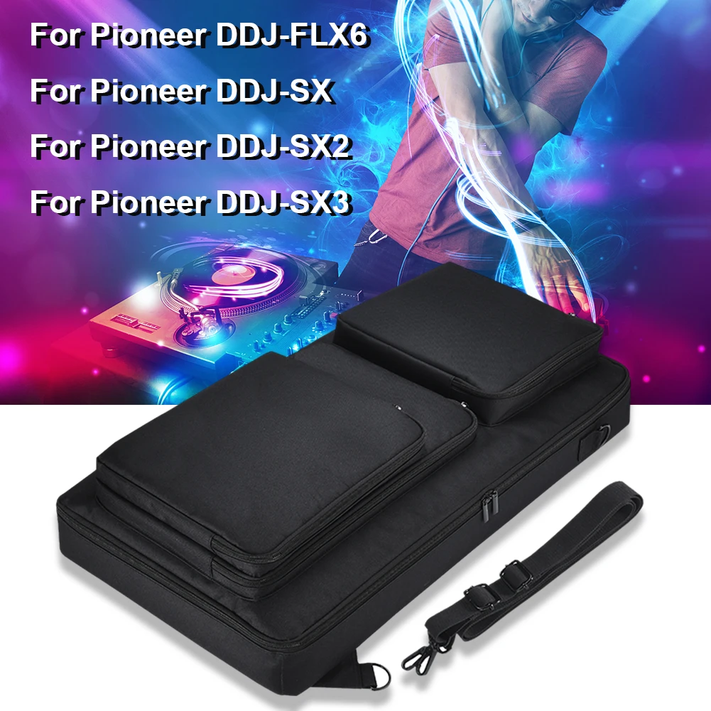 

Portable Storage Bag Anti-Scratch Carry Bag Shock-Proof Adjustable Shoulder Strap for Pioneer DDJ-FLX6 DDJ-SX DDJ-SX2 DDJ-SX3