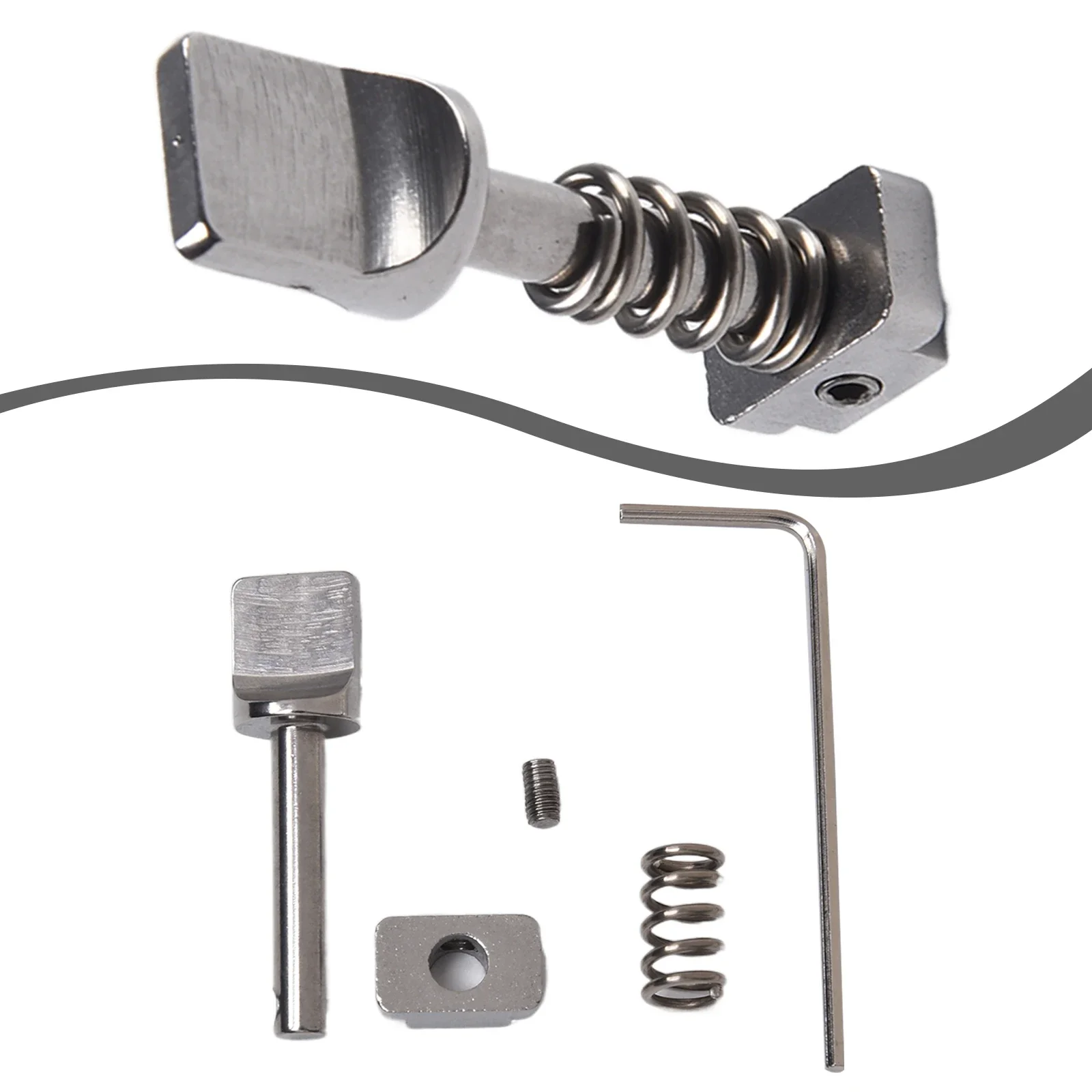 Quick Snap Set Fin Lock Stainless Steel Screws Surfing For Box Center Fins Lock Screws Wrench Stainless Steel Parts
