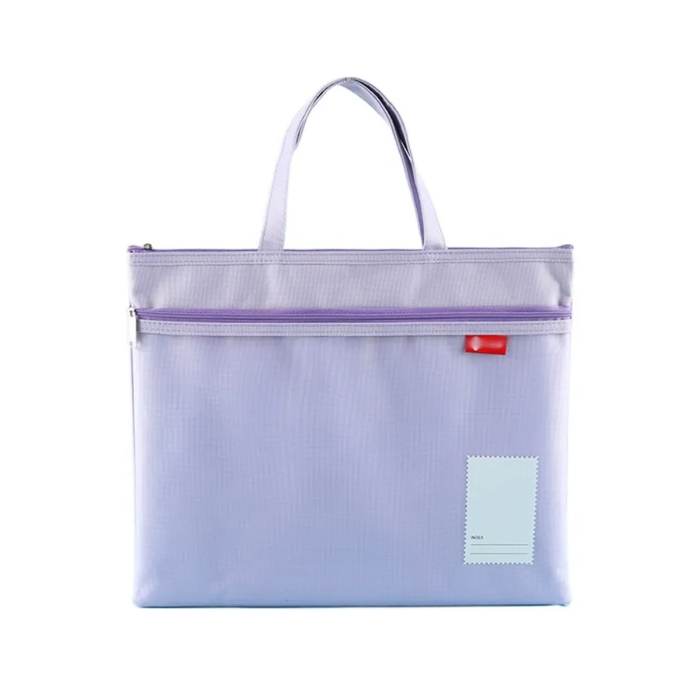 

Портативная сумка для хранения книг, ручной органайзер из ткани Оксфорд формата А4 с ручкой, водонепроницаемая сумка для хранения документов