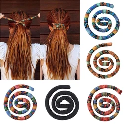 Bendable Braid Hair Tie Spiral Lock Hair Scrunchies for Women Ponytail Holders for Girls and Ladies Long Hair Styling