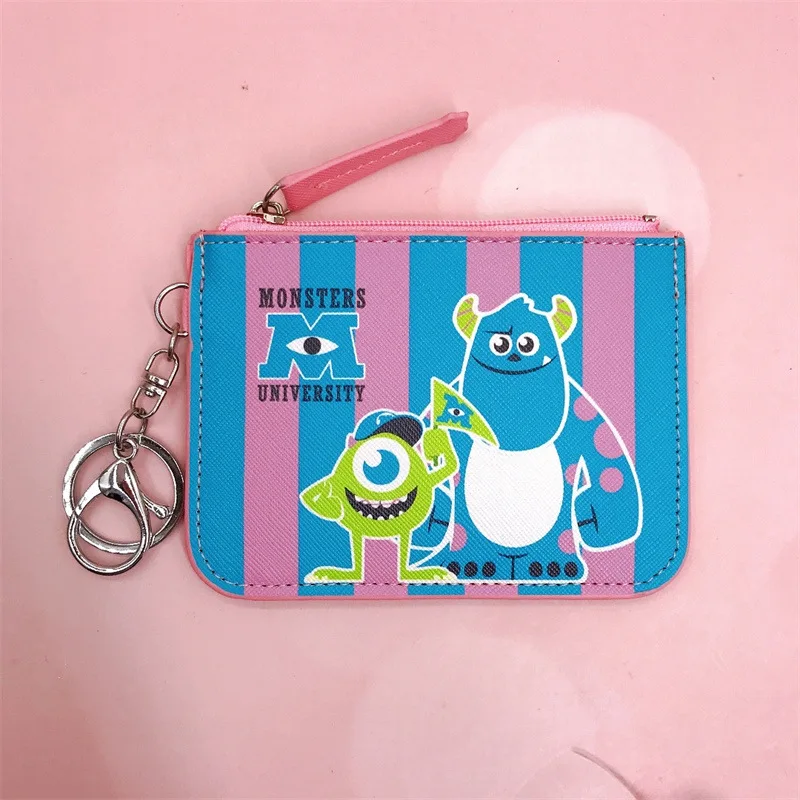Disney Bags Toy Story Coin Pueses Buzz Card Holder Keychains Ring Alien Cute Wallet Zipper Clutch Bag view 3