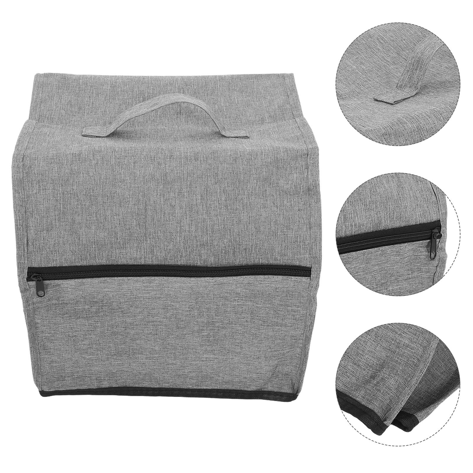 

Portable Overlock Sewing Machine Dust Cover Organizer Bag with Multiple Pockets Handle for Home Storage Protector