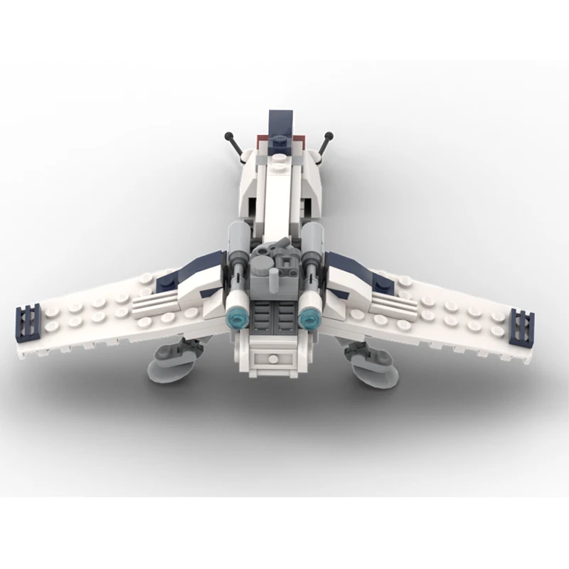 

122 шт. MOC LAAT/c Cargo Star Battle Строительные блоки Рождественский подарок Креативный проект «сделай сам» Идеально подходит для праздничного подарка, коллекционирования